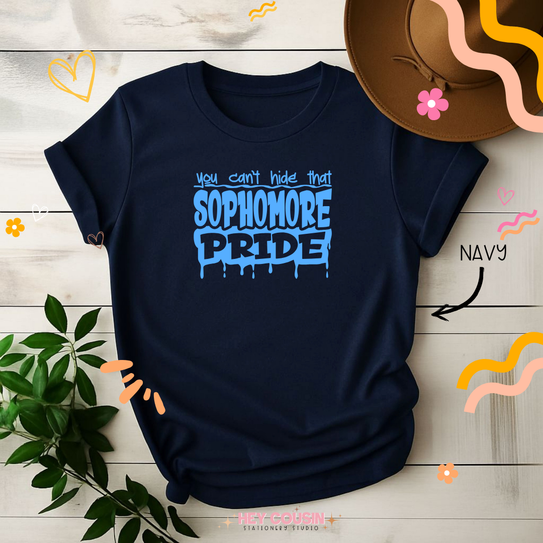 SOPHOMORE PRIDE GRAFITTI T-SHIRT